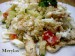 Zeleninový salát s kuskusem a kuřecím masem